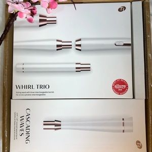 T3 Whirl Trio Set PLUS Reversed Tapered Wand NIB